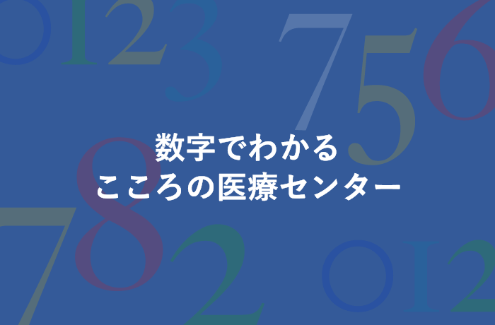 数字でわかるこころの医療センター